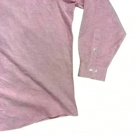 Brooks Brothers Brookscool Coral Pink Oxford Shirt The Regent Fit Polo Size XXL - Picture 5 of 10